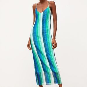 Zara Sequin Slip dress size S small 5039 / 364